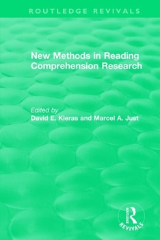 Paperback New Methods in Reading Comprehension Research Book