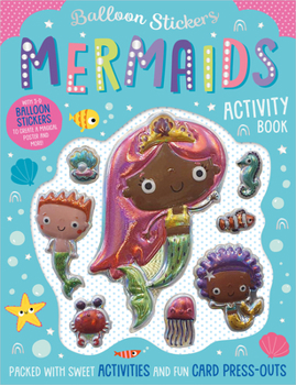 Paperback Balloon Stickers Mermaids Activity Book