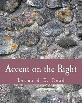 Paperback Accent on the Right (Large Print Edition) [Large Print] Book