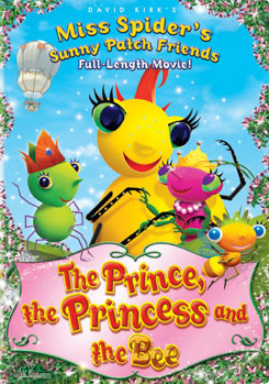 DVD Miss Spider's: The Prince,  The Princess & The Bee Book