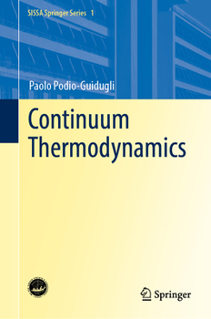 Hardcover Continuum Thermodynamics Book