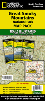 Loose Leaf Great Smoky Mountains National Park [Map Pack Bundle] Book