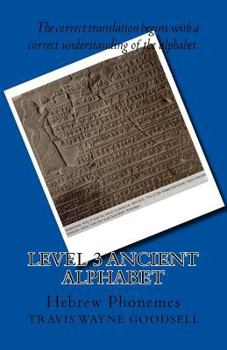 Paperback Level 3 Ancient Alphabet: Hebrew Phonemes Book