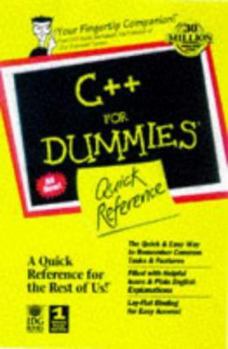 Spiral-bound C++ for Dummies Quick Reference Book
