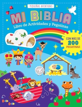 Paperback Mi Biblia - Libro de Actividades Y Pegatinas (My Bible Activity and Sticker Book) [Spanish] Book