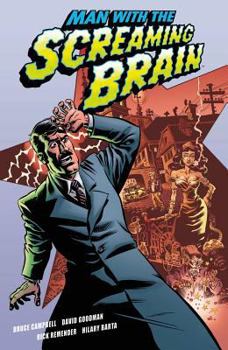 Paperback Man with the Screaming Brain Book