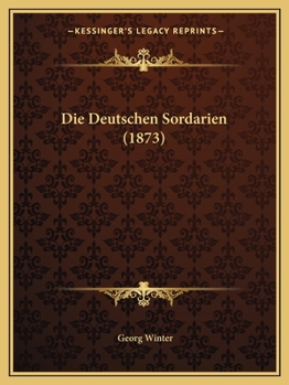 Paperback Die Deutschen Sordarien (1873) [German] Book