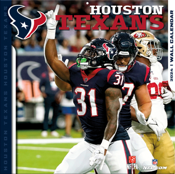 Calendar Houston Texans 2024 12x12 Team Wall Calendar Book