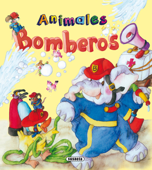 Hardcover Animales Bomberos [Spanish] Book