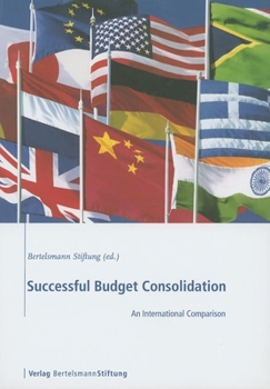 Paperback Successful Budget Consolidation: An International Comparison Book