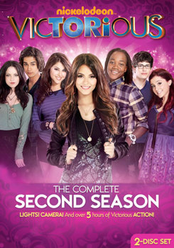 DVD Victorious: The Complete Second Season Book