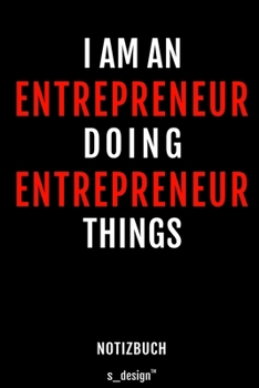 Notizbuch für Entrepreneur: Originelle Geschenk-Idee [120 Seiten gepunktet Punkte-Raster blanko Papier] (German Edition)