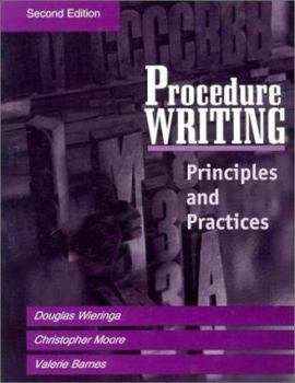 Paperback Procedure Writing: Principles and Practices Book