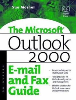 Paperback Microsoft Outlook 2000 E-mail and Fax Guide Book
