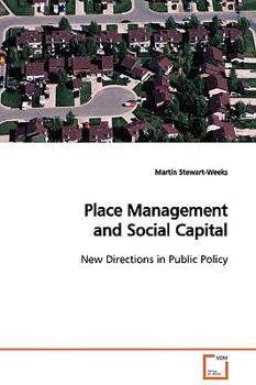 Paperback Place Management and Social Capital Book