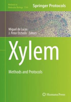 Hardcover Xylem: Methods and Protocols Book