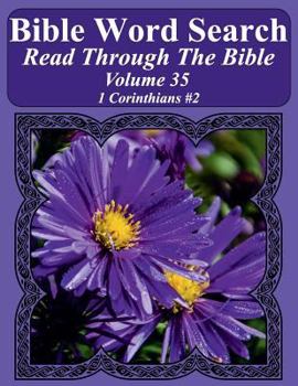 Paperback Bible Word Search Read Through The Bible Volume 35: 1 Corinthians #2 Extra Large Print Book