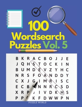 Paperback 100 Wordsearch Puzzles Vol. 5 Book