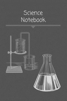 Paperback Science Notebook: Student Small Lined Notebook 6" x 9" Book