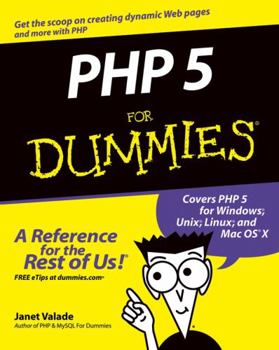Paperback PHP 5 for Dummies Book