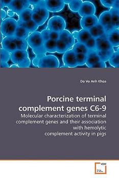 Paperback Porcine terminal complement genes C6-9 Book