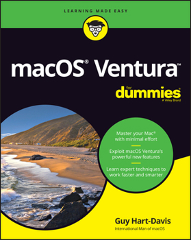 Paperback macOS Ventura for Dummies Book