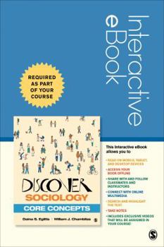 Printed Access Code Discover Sociology: Core Concepts Interactive eBook Book