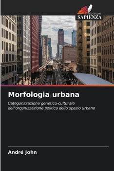 Paperback Morfologia urbana [Italian] Book