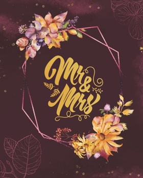 Paperback Mr & Mrs: A Premium Wedding Planner & Organizer Book