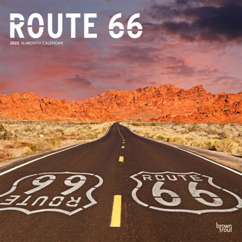 Calendar Route 66 2022 Square Book