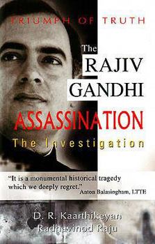 Paperback Rajiv Gandhi Assassination: The Investigation Book