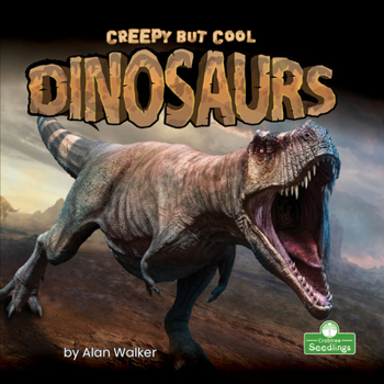 Paperback Creepy But Cool Dinosaurs Book