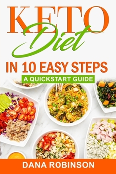 Paperback Keto Diet In 10 Easy Steps: A QuickStart Guide Book