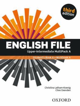 Product Bundle English File : Upper-Intermediate MultiPack A - Student's Book A/Workbook A - 3rd Edition Book