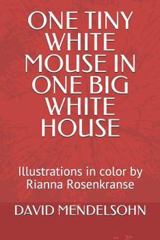 Paperback One Tiny White Mouse in One Big White House: Colored Illustrations by Rianna Rosenkranse Book