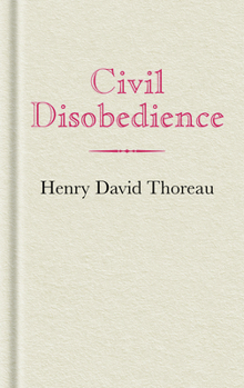 Hardcover Civil Disobedience Book