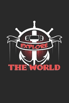 Paperback Explore the world: 6x9 Pirate - grid - squared paper - notebook - notes Book