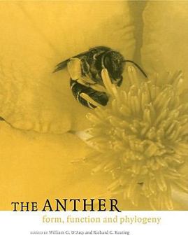 Paperback The Anther: Form, Function and Phylogeny Book