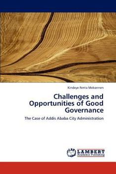 Paperback Challenges and Opportunities of Good Governance Book