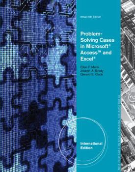 Paperback Problem Solving Cases in Microsoft Access and Excel Book