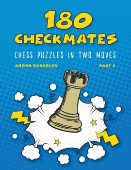 Paperback 180 Checkmates Chess Puzzles in Two Moves, Part 2 Book