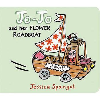Hardcover Jo-Jo and Her Flower Roadboat. by Jessica Spanyol Book