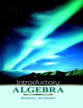 Paperback Introductory Algebra (Bittinger Developmental Mathematics Series) Book
