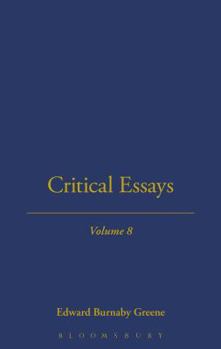 Hardcover Critical Essays Book