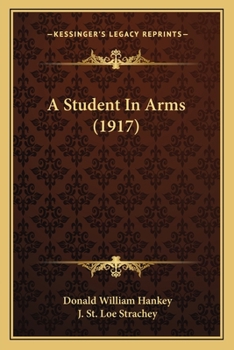 Paperback A Student In Arms (1917) Book