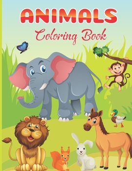 Paperback Animal Coloring Book: Children Animal Coloring Book