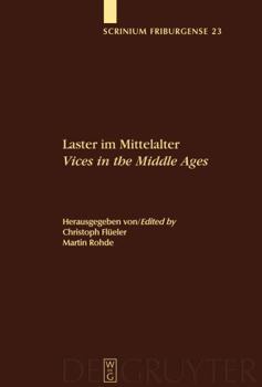 Hardcover Laster im Mittelalter / Vices in the Middle Ages [German] Book