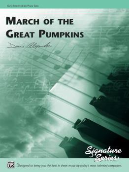 Paperback March of the Great Pumpkins: Sheet Book