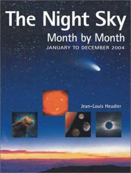 Paperback The Night Sky Month by Month: January to December 2004 Book