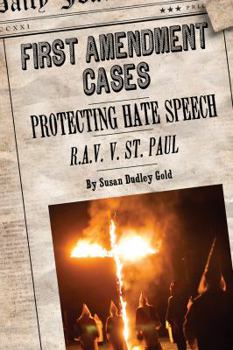 Library Binding Protecting Hate Speech: R.A.V. V. St. Paul Book